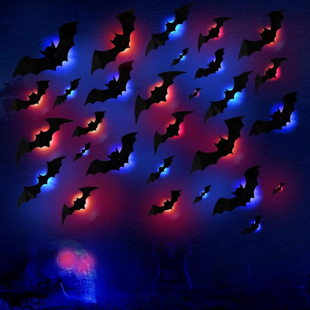 LED-Fledermaus-Dekoration — schaurig-schöne Halloween-Atmosphäre Mivoza Deutschland
