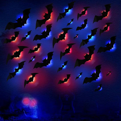 LED-Fledermaus-Dekoration — schaurig-schöne Halloween-Atmosphäre Mivoza Deutschland