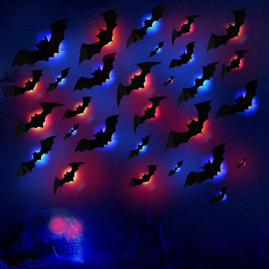 LED-Fledermaus-Dekoration — schaurig-schöne Halloween-Atmosphäre Mivoza Deutschland
