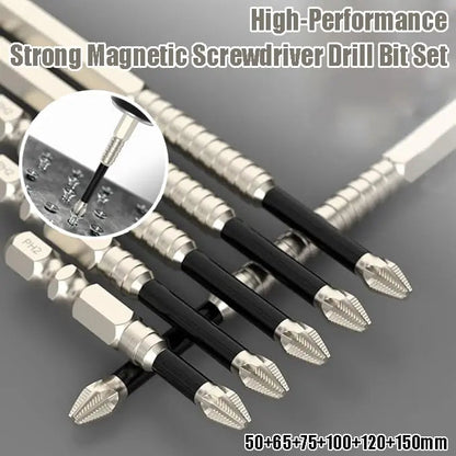Magnetic Screwdriver Bit Set for Precise Work