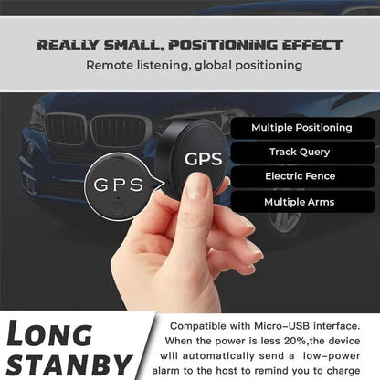Mini GPS Tracker – Discreet Real-Time Tracking Without Subscription