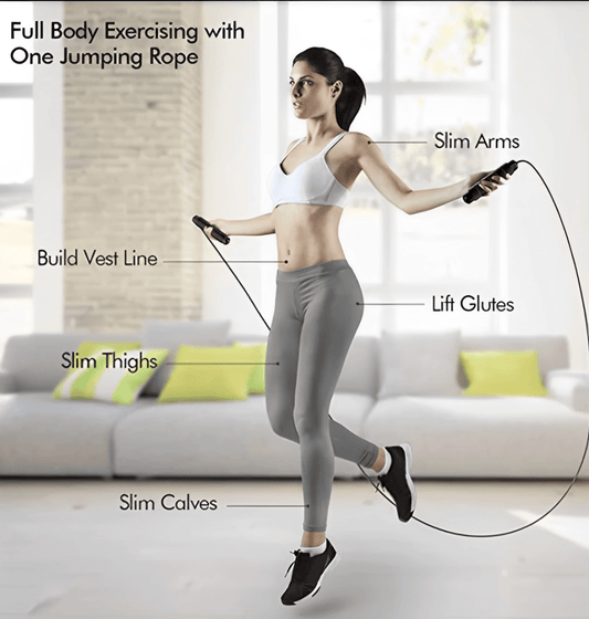 Jump rope — flexible training for better fitness