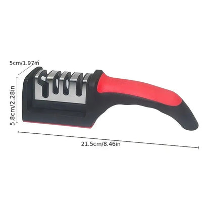 4-Stage Knife Sharpener – Sharp Blades for Easy Cooking