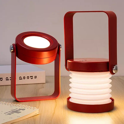 Foldable Lantern Desk Lamp — Cozy Glow Meets Modern Style