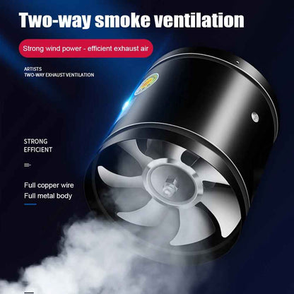 Quiet Inline Ventilator – Clear Smoke Fast, Anywhere