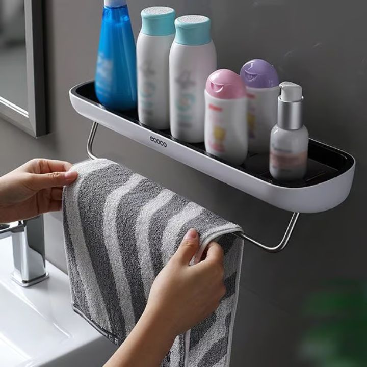 Bathroom Shelf – No Drilling Required