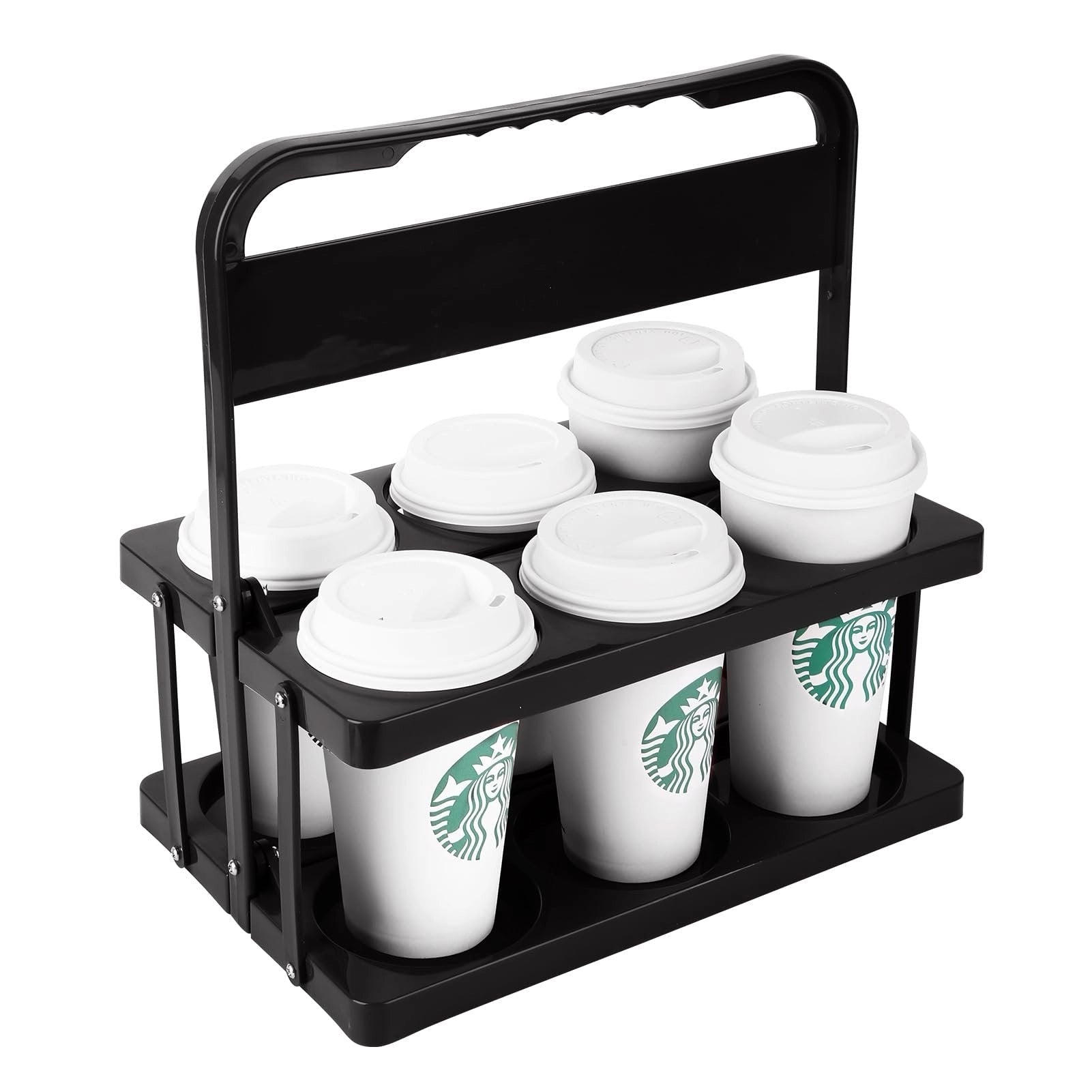 Foldable Drink Holder – Portable Holder for Six Beverages with Reinforced Support