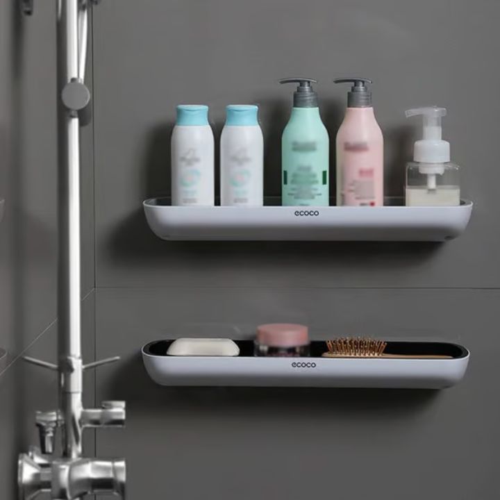 Bathroom Shelf – No Drilling Required