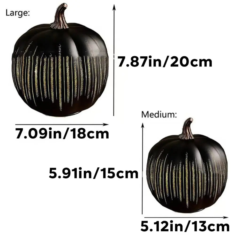 Glowing Pumpkins with Starlight – Decorative Autumn Accent with Timer