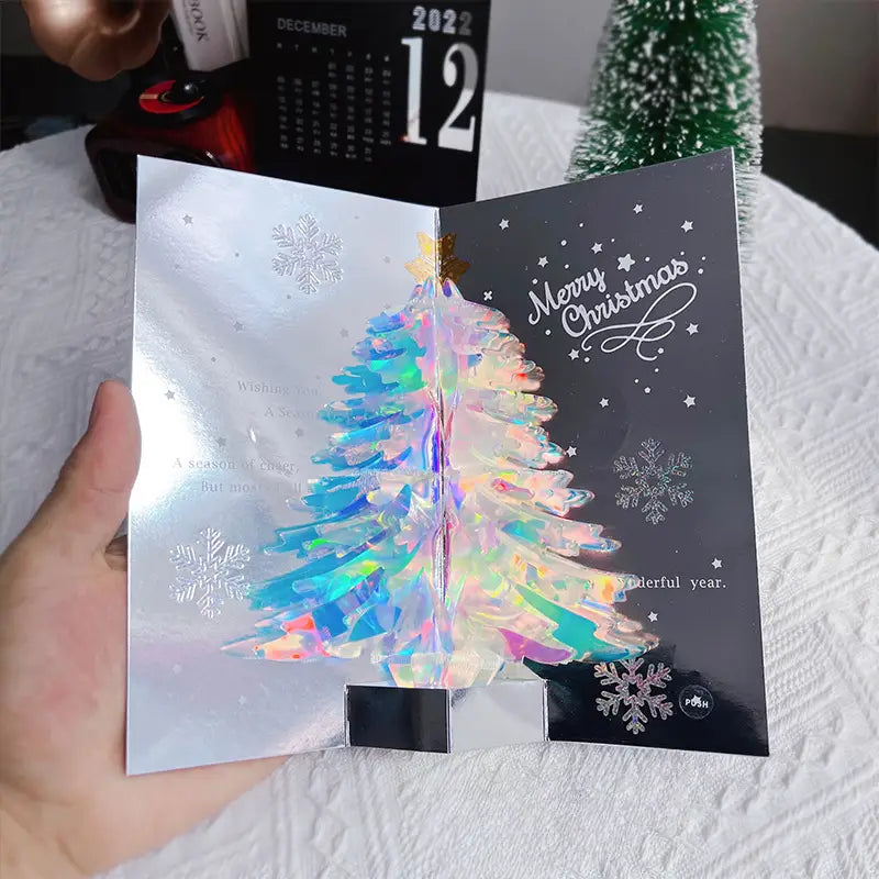 3D Christmas Cards — Unfold a Sparkling Surprise