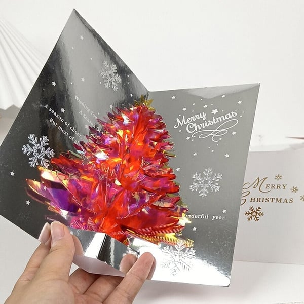 3D Christmas Cards — Unfold a Sparkling Surprise