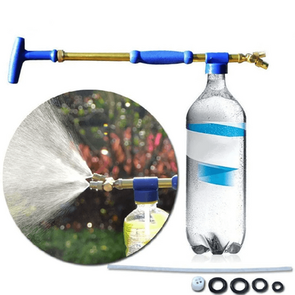 Garden Manual Bottle Sprayer Nozzle — Turn Beverage Bottles into Clever Garden Sprayers
