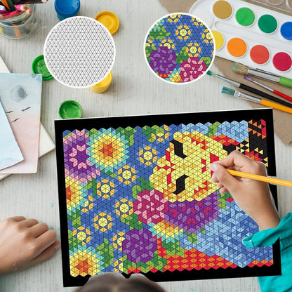 Creative Mosaic Coloring Book — 100 Beautiful Patterns to Color