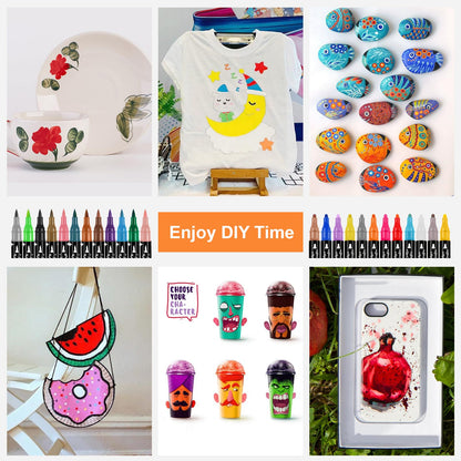 Brush Pens – Vibrant Artworks with Sparkling Shine