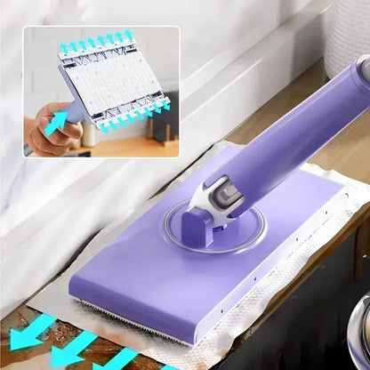 Compact mini mop with hygienic cloth change function Mivoza Germany