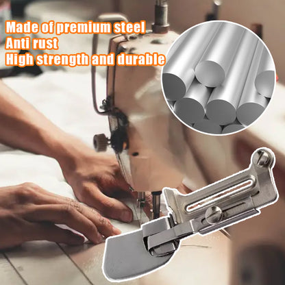 Adjustable Rolled Hem Foot for Precise Sewing Finishes