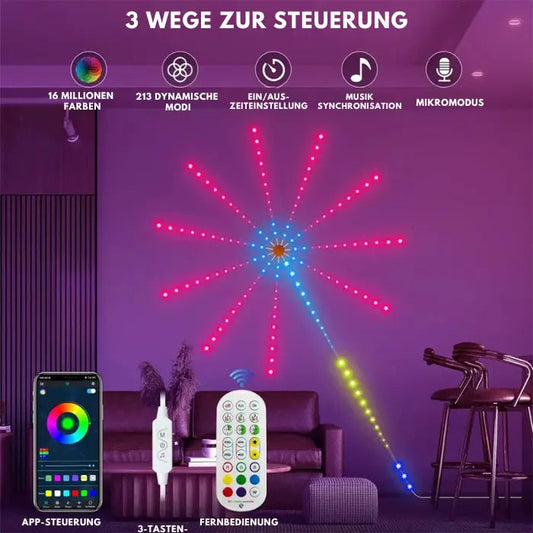 LumaFlare™ — Wireless Fireworks Glow Anywhere