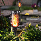 🏆Flash Sale⚡ 50K+ Solar Powered Fire Flame Design Garden Light Mivoza Deutschland
