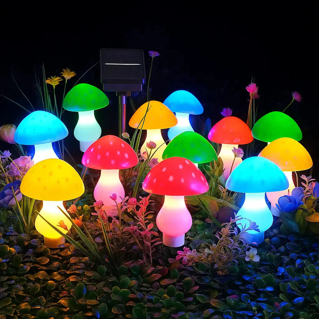 Solar-Gartenleuchten Pilzform – Verwandeln Außenbereiche in ein Märchenland Mivoza Deutschland