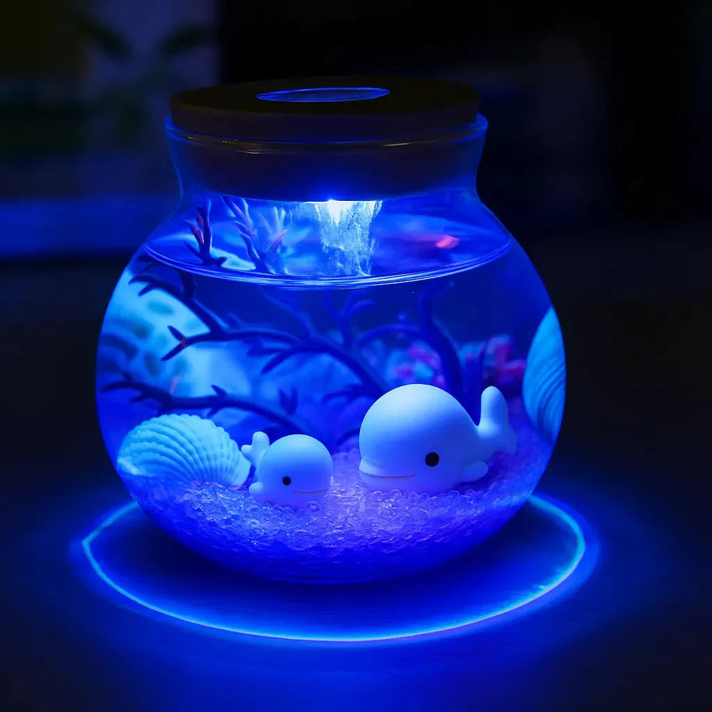 3D DIY Unterwasser LED-Lampe – Magisches Nachtlicht für Schlafzimmer Mivoza Deutschland