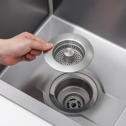 Sink Protector & Strainer — Efficient Against Backflow & Dirt Particles
