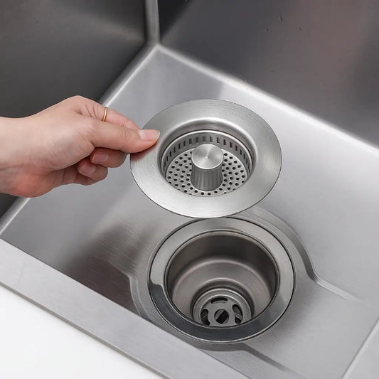 Sink Protector & Strainer — Efficient Against Backflow & Dirt Particles