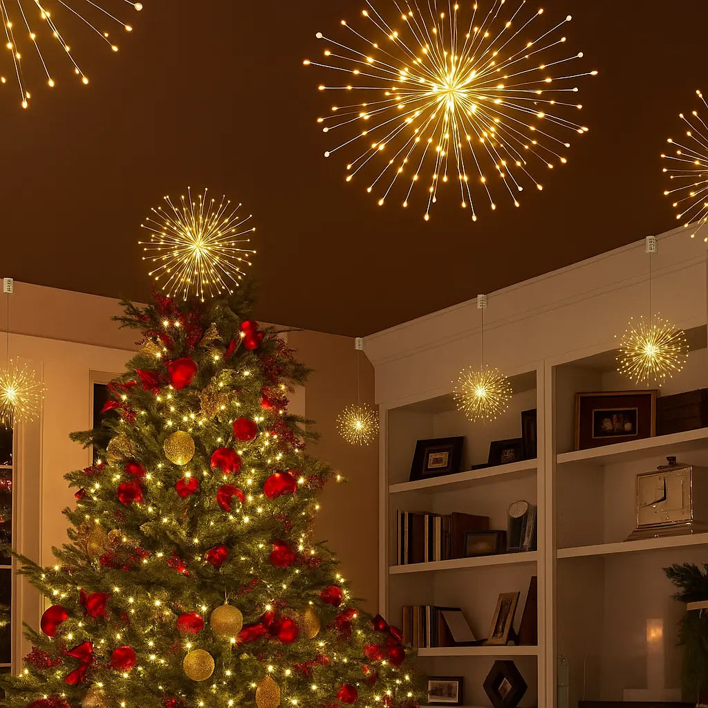 Starburst String Lights 3-Piece Set — Create a Dazzling Light Show
