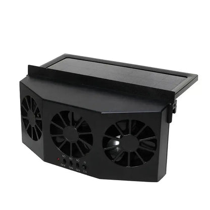 Solar-Powered Car Fan – Wireless & Compact