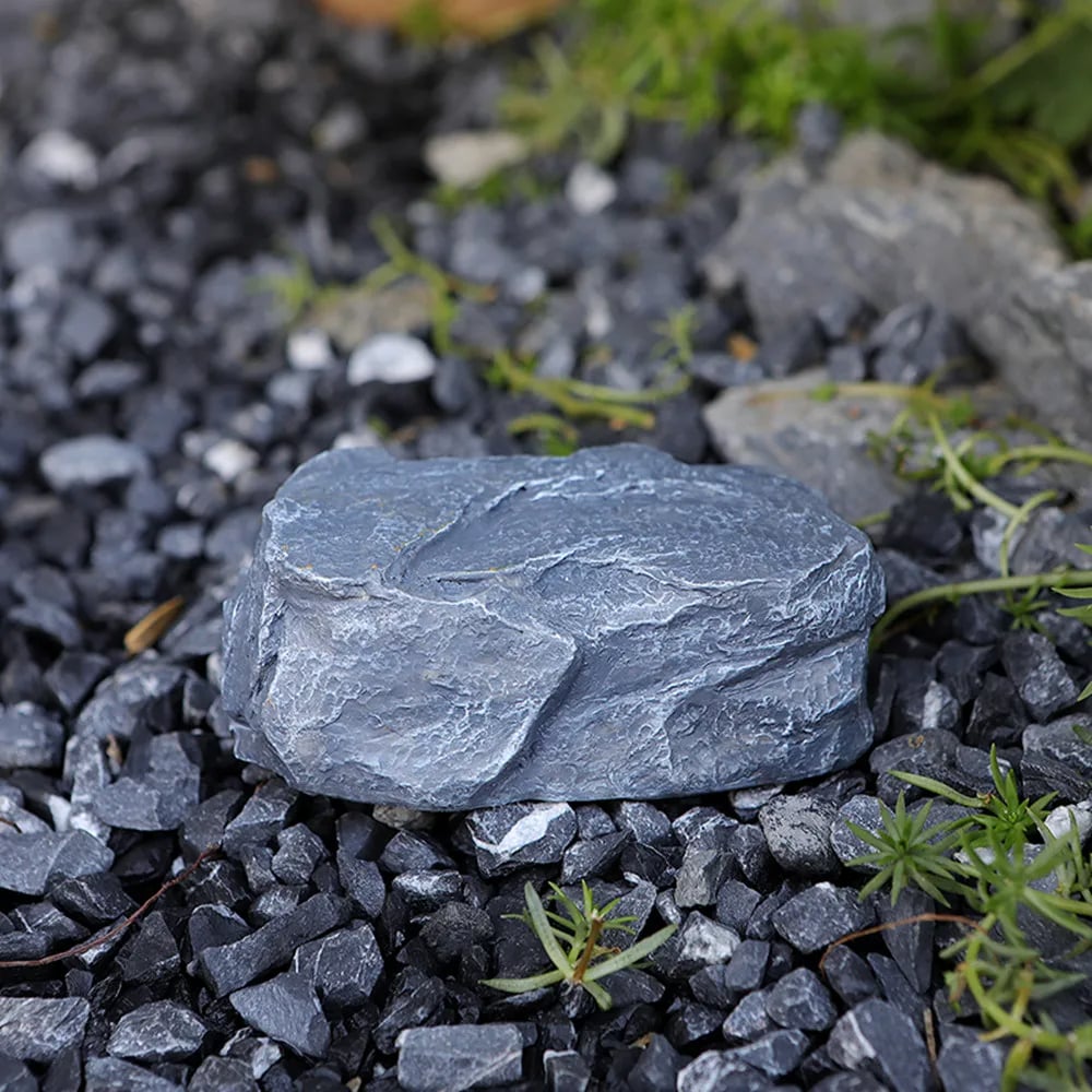 Fake Rock Key Hider – Outdoor Weatherproof Hidden Key Holder for Garden or Porch