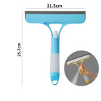 3-in-1 Window Squeegee with Spray Function – Streak-Free Glass in One Go