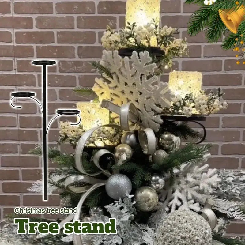 Luxora™ — Sleek Metal Tree Shelf Organizer