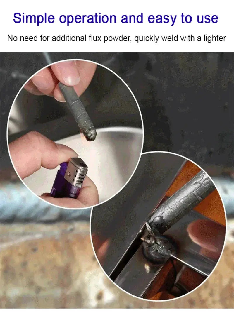 2+1 GRATIS | Niedrigtemperatur-Schweißstäbe – Starke Metallreparaturen leicht gemacht