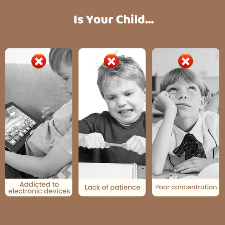 Interlock Metal Puzzle Set — Perfect for Christmas & Game Nights 8-Piece Set