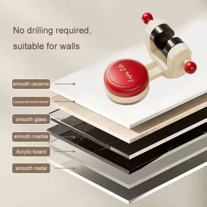 Shower Head Holder — Flexible Positioning Without Drilling