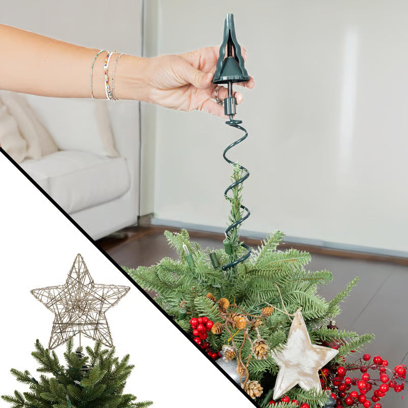Tree Top Holder — Steady Support for Your Star