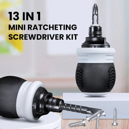 Compact screwdriver — precise control for every repair