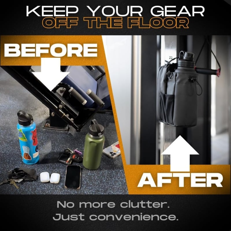 Protein Shake Carrying Bag — Magnetic & Ideal for Training
