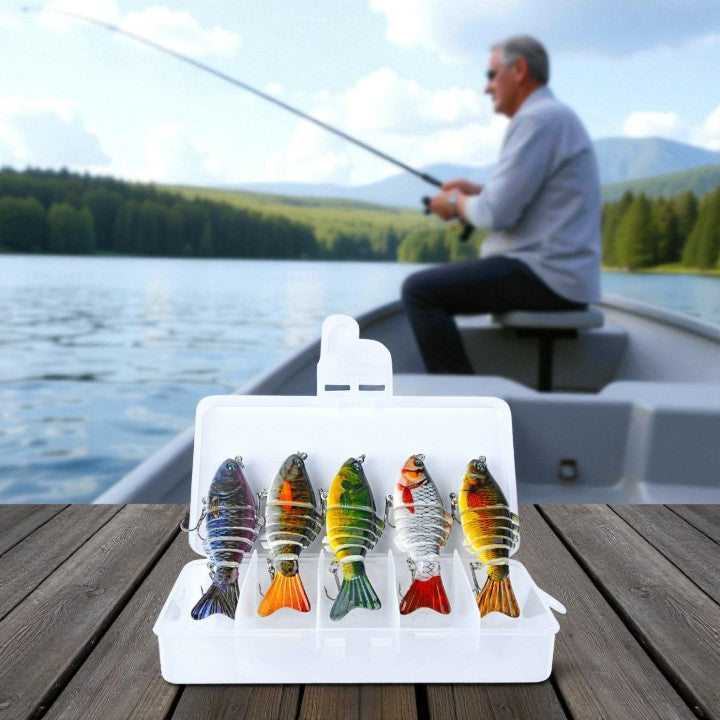 Segmented Swimbait Lure (5 Pack)