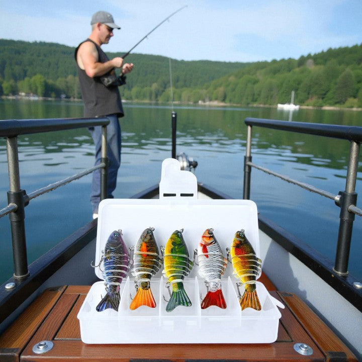 Segmented Swimbait Lure (5 Pack)