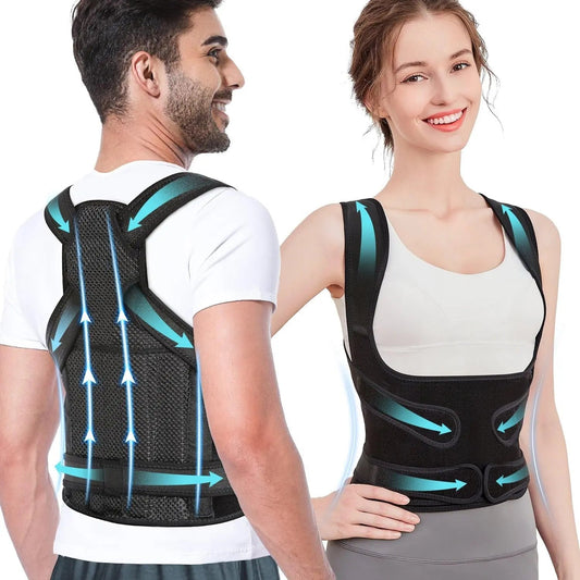 LuminaPosture™ — Pain-Free Posture with Breathable Support