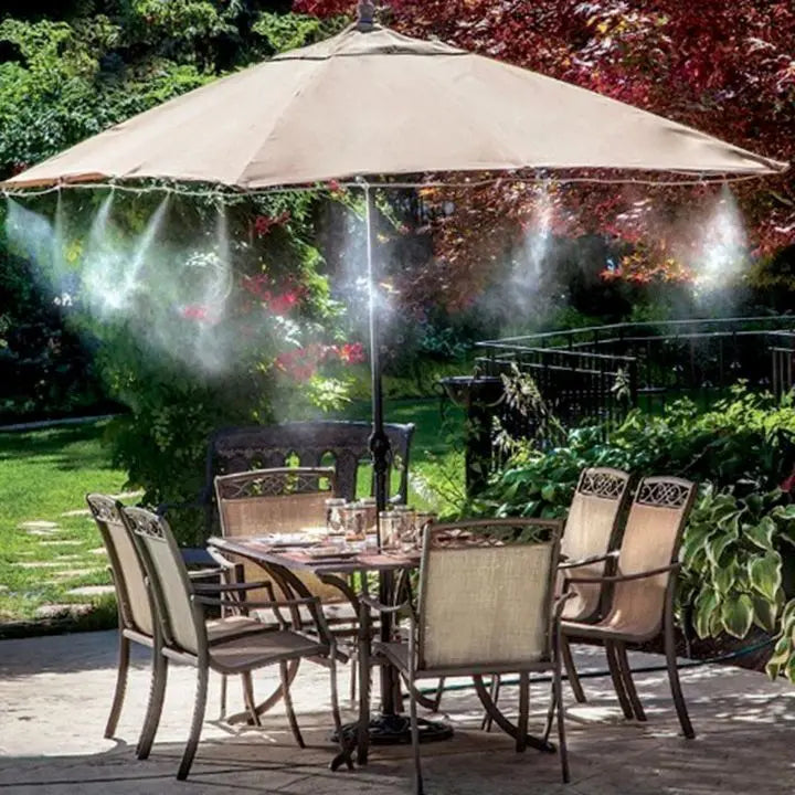 Patio & Garden Misting System – Simple, Hands-Free Cooling