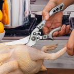 Stainless Steel Poultry Shears Extra Strong – Cuts Bones, Meat & Fish