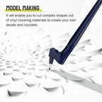 360° Rotating Blade Craft Knife with Stainless Steel Blade