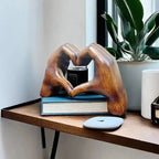 Buy 1 Get 1 Free | Heartilia™ — Timeless Wood-Grain Heart Sculpture