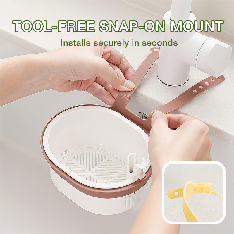 Hanging Sink Strainer Basket – No More Clogs