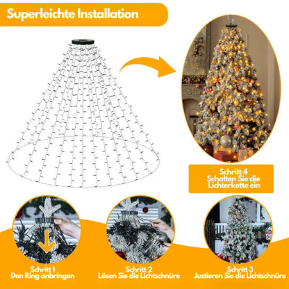 GlintCascade™ — Instant, Customizable Tree Glow