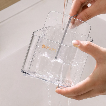 Wall mount without drilling — secure organization without damage