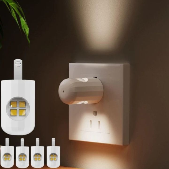 Socket Night Light – Turn Outlets into Soft Glow Spots