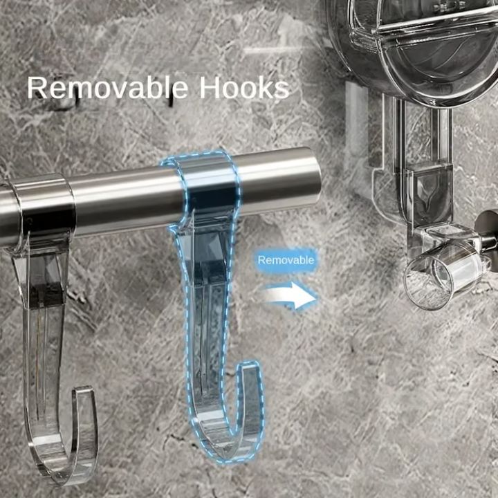 Adjustable stainless steel towel rack with suction cups