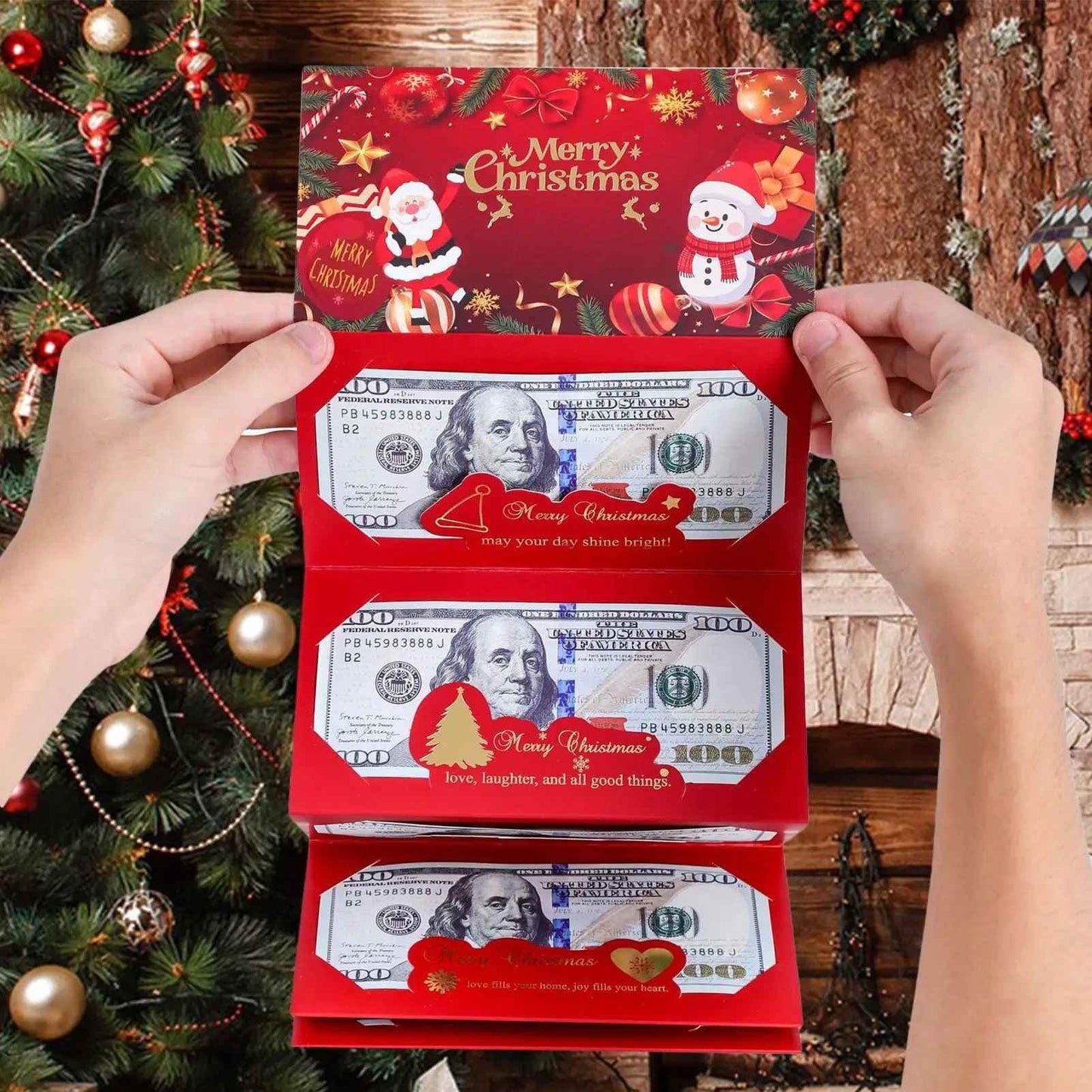 Christmas Money Envelopes – Gift Cash in Style (Set of 2)